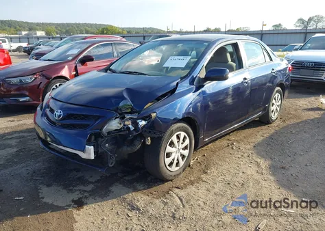 2011 Toyota Corolla Le z USA, uszkodzony, nr VIN JTDBU4EE0B9144381